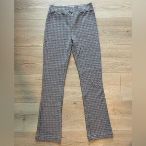 Urban Outfitters-Gangnam Plaid Flare Leggings XS